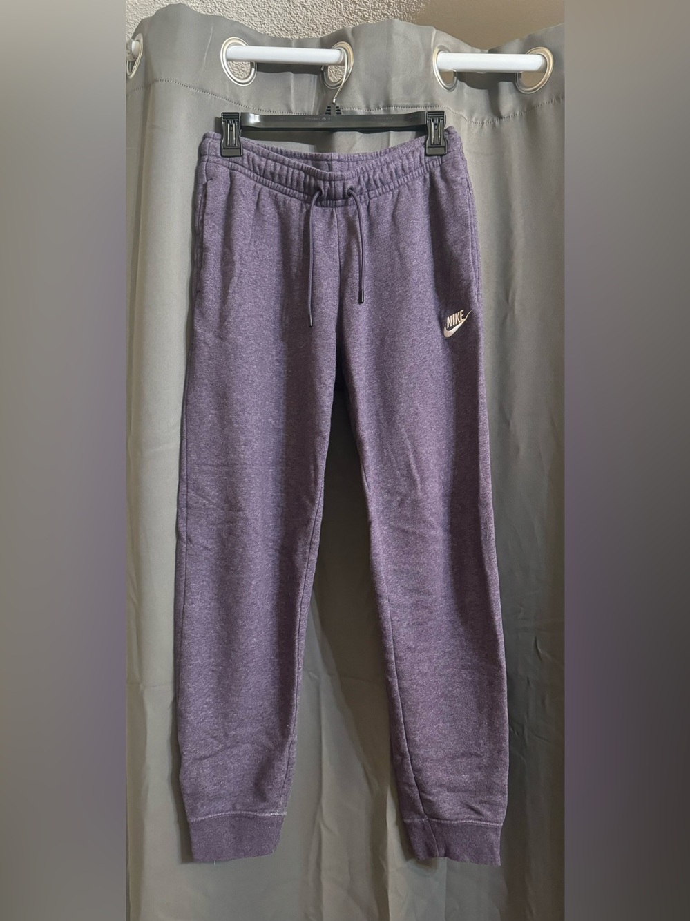 Nike Purple Heather Fleece Joggers